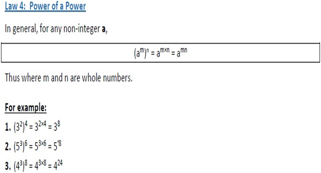 Class 6 Laws Of Exponents And Indices Class 6 Laws Of Exponents And Indices