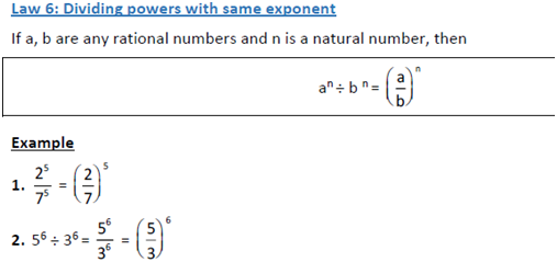 exponents exponents