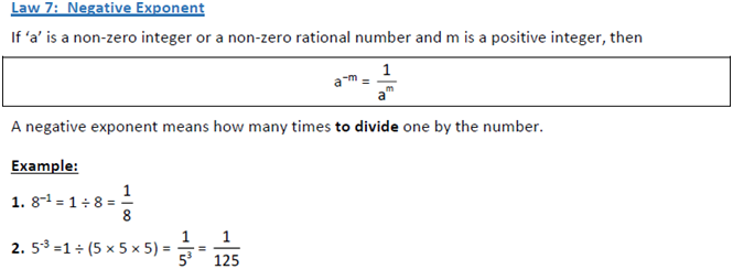 Class 6 Laws Of Exponents And Indices Class 6 Laws Of Exponents And Indices